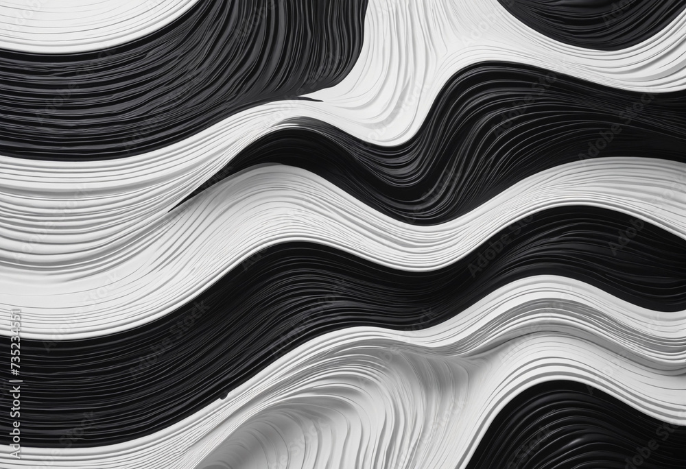 Abstract monochrome undulating liquid terrain Abstract monochrome undulating liquid terrain