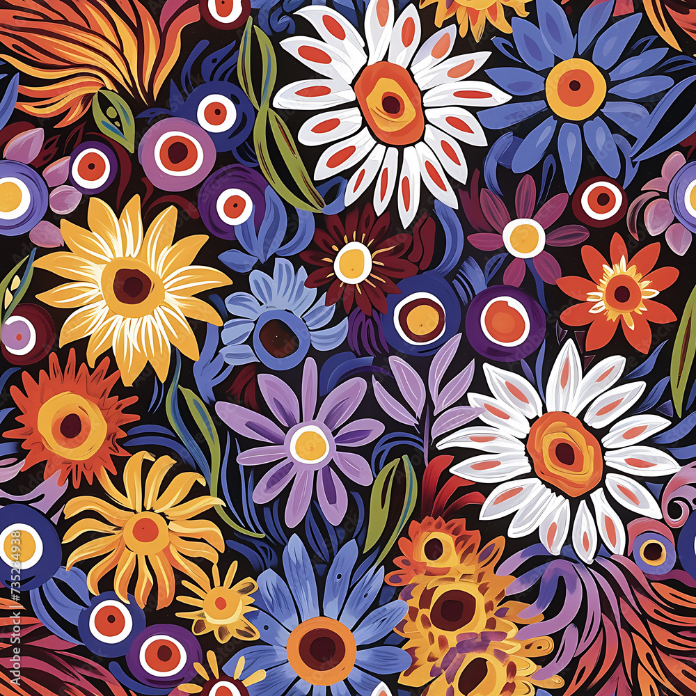 seamless floral pattern seamless floral pattern
