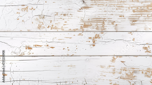 White washed wood background 