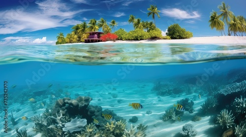 beach coral bahamas