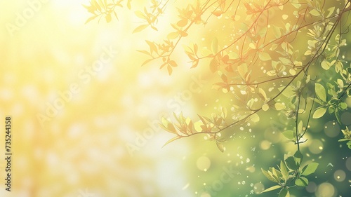 Professional spring and summer background. For presentations and product displays. The place for the text, the inscription