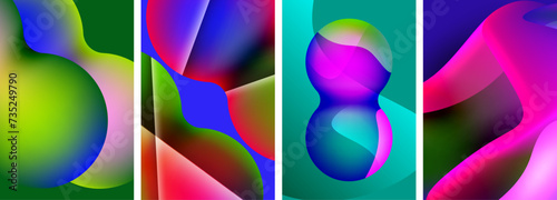 Abstract colors. Abstract backgrounds for wallpaper, business card, cover, poster, banner, brochure, header, website