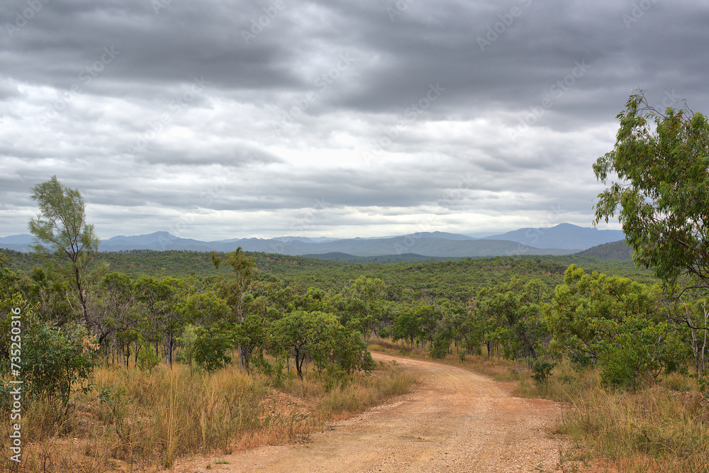 traveling on Outback roads, Australia traveling on Outback roads, Australia
