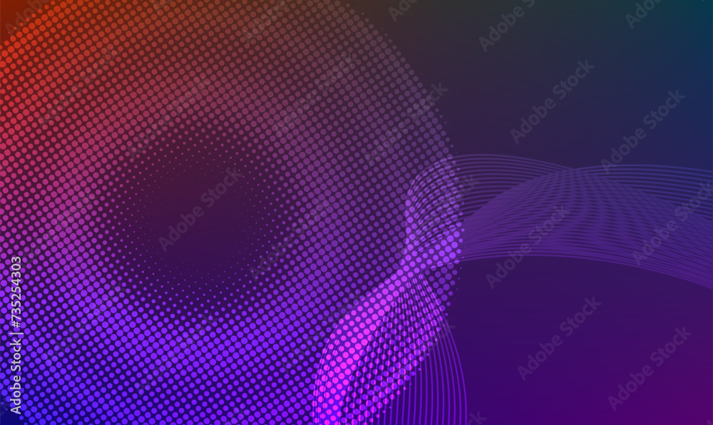 abstract background with circles