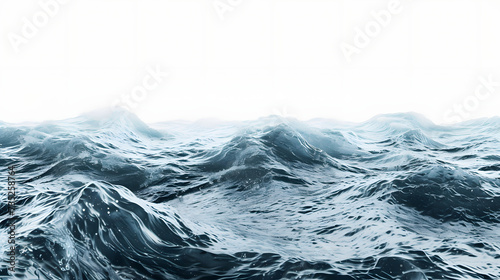 Sea water surface isolated