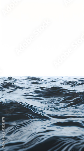 Sea water surface isolated
