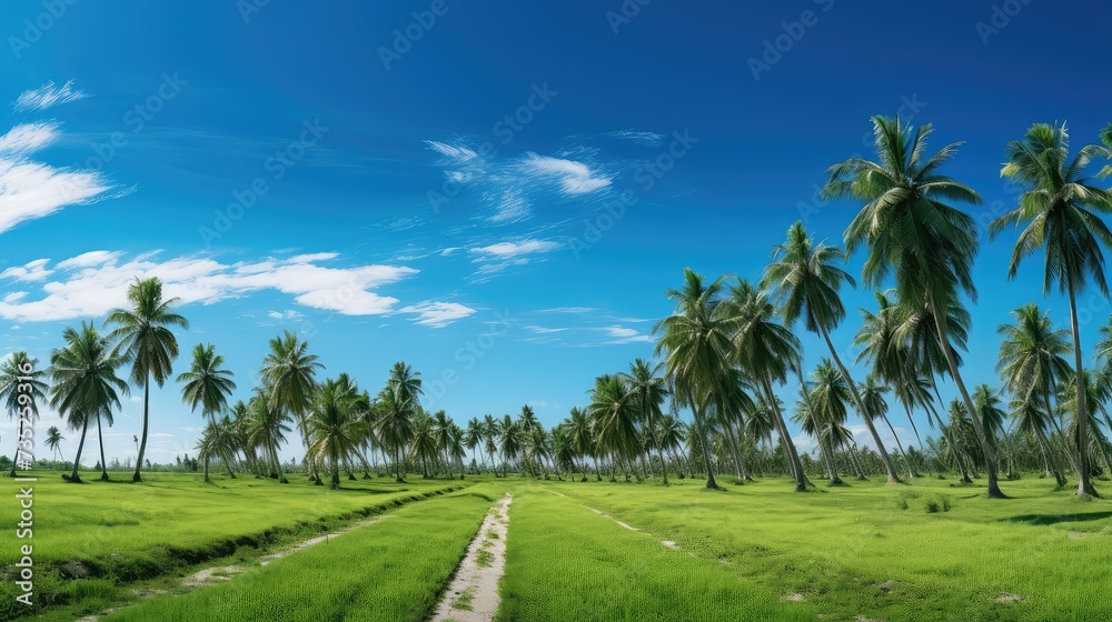palm coconut farm