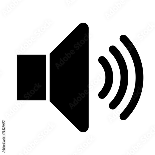 Speaker Glyph Icon