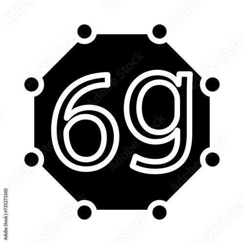 6g Glyph Icon