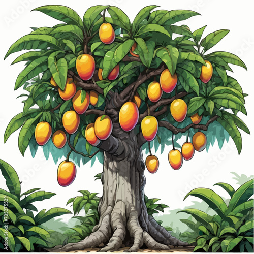 orange fruit tree
