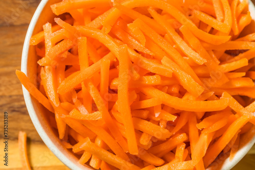 Organic Raw Shredded Carrot Shreds