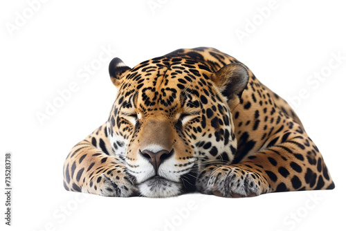 The Jaguar's Reign on Transparent Background, PNG