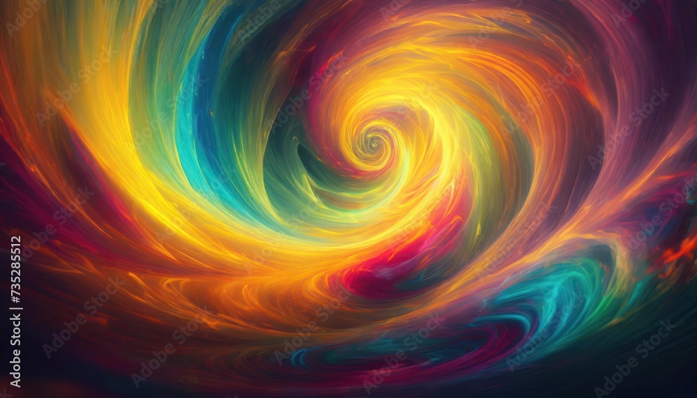 Colorful swirls Colorful swirls
