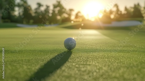 Generative AI : A long putt on the 18th green as sunset closes in