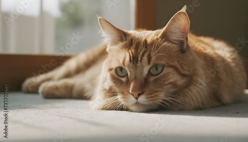 Wallpaper Mural portrait of a cat  Torontodigital.ca