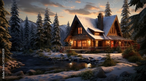 retreat holiday cabin © PikePicture
