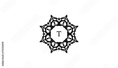 Luxury Classical Star Alphabetical Logo