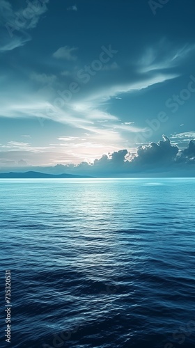 Wallpaper Mural a large body of water with a sky background Torontodigital.ca