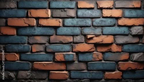 old brickwall texture, some grey bricks in it