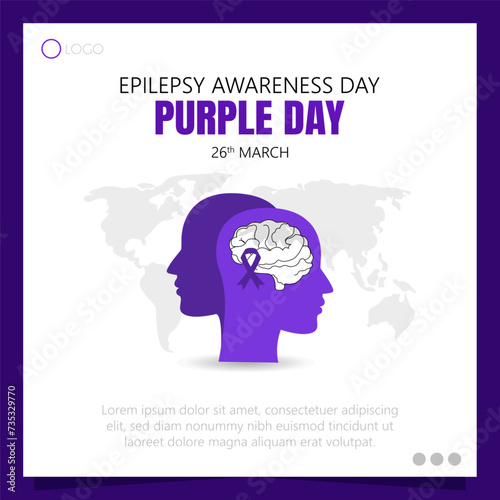 Purple Day is an annual event observed on March 26th to raise awareness about epilepsy.