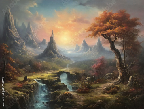 Fantasy landscape