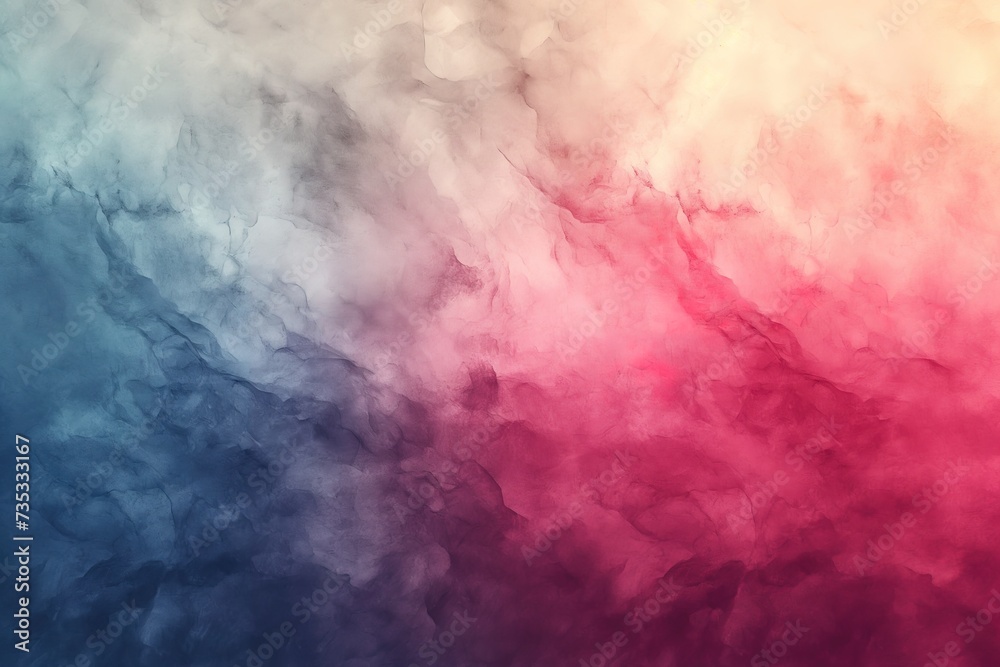Vaporous background of faded color, with a gradient from pink to gray.