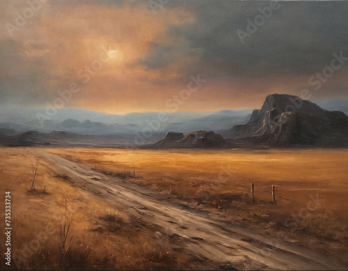Sad landscape
