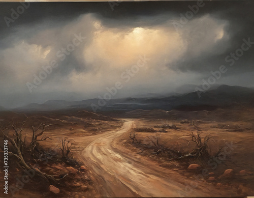 Sad landscape