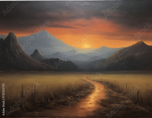 Sad landscape