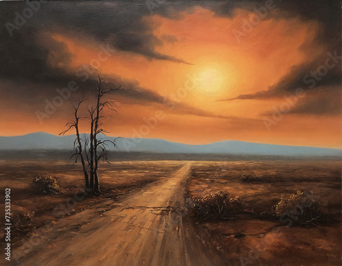 Sad landscape