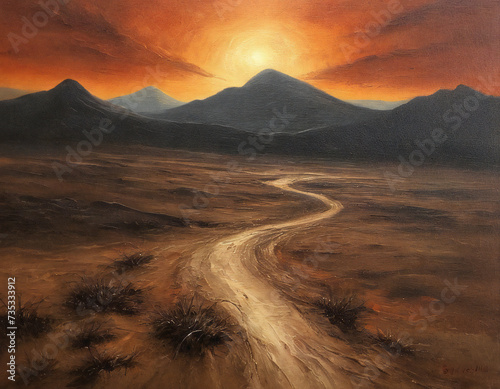 Sad landscape