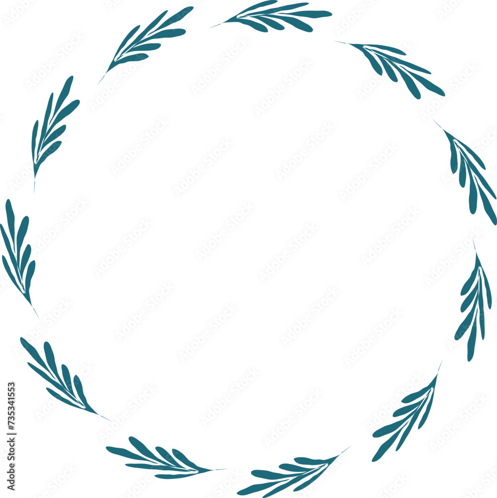 Floral frame
