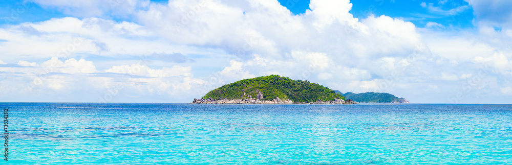 Panoramic landscape of the Similan Islands, Thailand