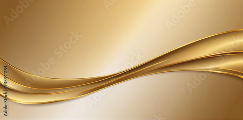 gold background with wave