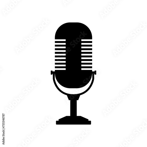 Vintage microphone