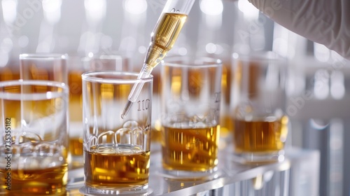 Whiskey Lab. A Taste of Precision - Exploring Whiskey with Pipettes.