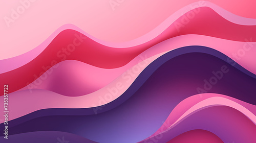Pink Abstract Wave Background