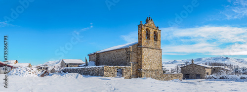 San Pedro de Antioquía church. Biocona, Soria, Castilla y Leon, Spain.