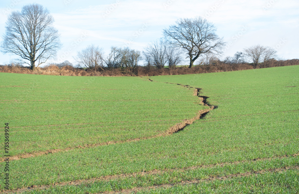 erosion on field erosion on field