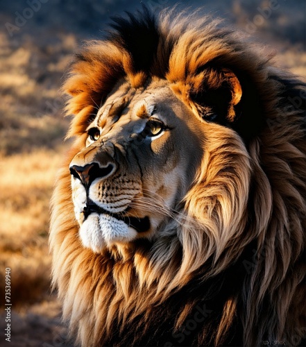 Lion of the Tribe of Judah, photograph, ultra-realistic, 