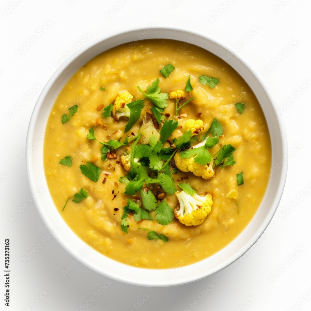 Curried Cauliflower Soup