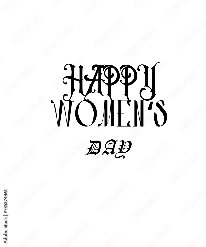 icon happy women's day 