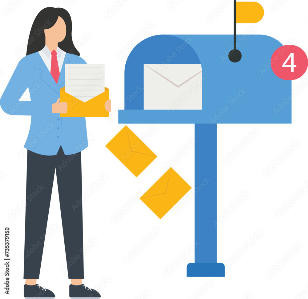 Email subscription to send newsletter for promotion and product update, online communication and marketing concept, Email subscription to send newsletter for promotion and product update, online communication and marketing concept,