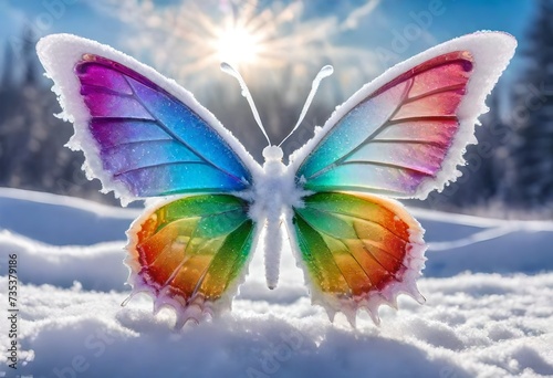 Colorful butterfly 