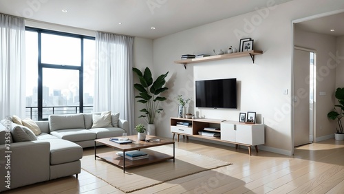 modern living room © Masataka Sato