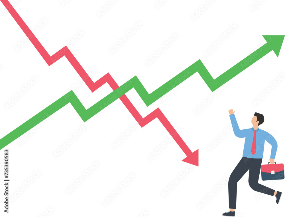 A businessman looks at a stock market graph and exchange concept,
A businessman looks at a stock market graph and exchange concept,