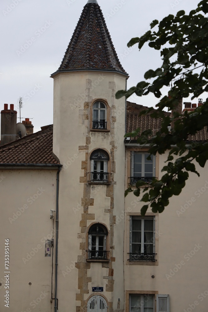 Old building in Macon, France 