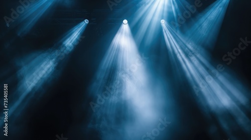 Light. concert lighting against a dark background ilustration