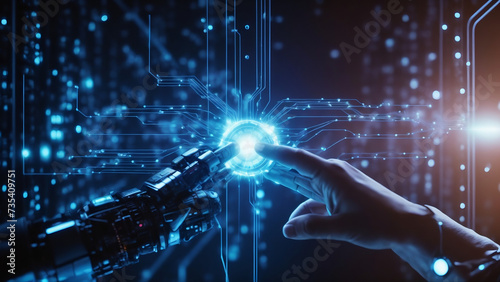 AI and Humans Working Together: The Future of Technology, Artificial intelligence technology.