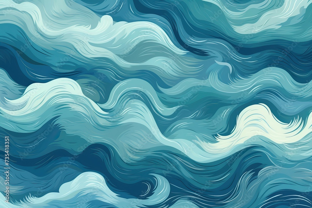 Background watercolor imitating coastal wave Background watercolor imitating coastal wave